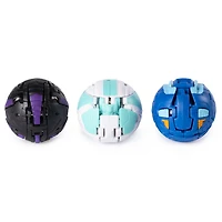 Bakugan, Starter Pack 3 personnages, Haos Hydorous, Créatures transformables à collectionner.