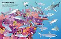 Big Sticker Book of Sharks - Édition anglaise