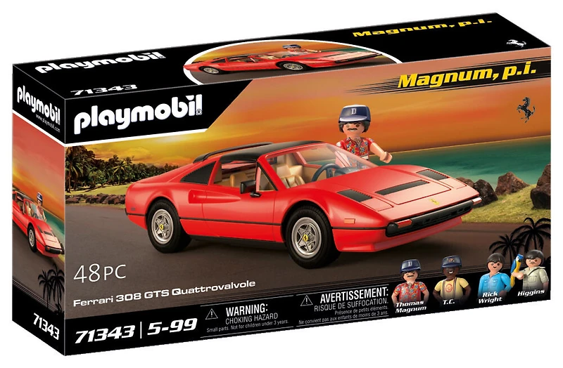 Playmobil - Magnum, p.i. Ferrari 308 GTS Quattrovalvole