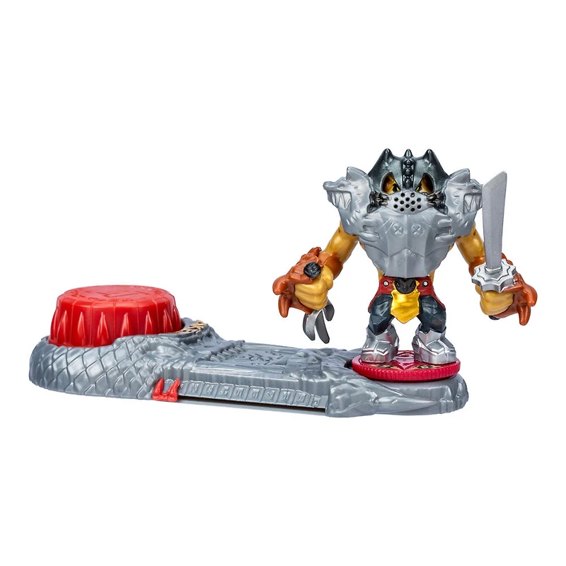 Légendes d'Akedo Ninja Fury Ninja Bosses, attaque rotative à 360°, armure qui se détache, coeur de fierté du lion d'or