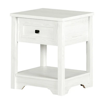 Hazen Table de chevet Pin blanc