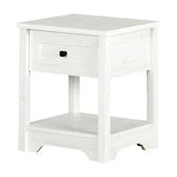Hazen Table de chevet Pin blanc