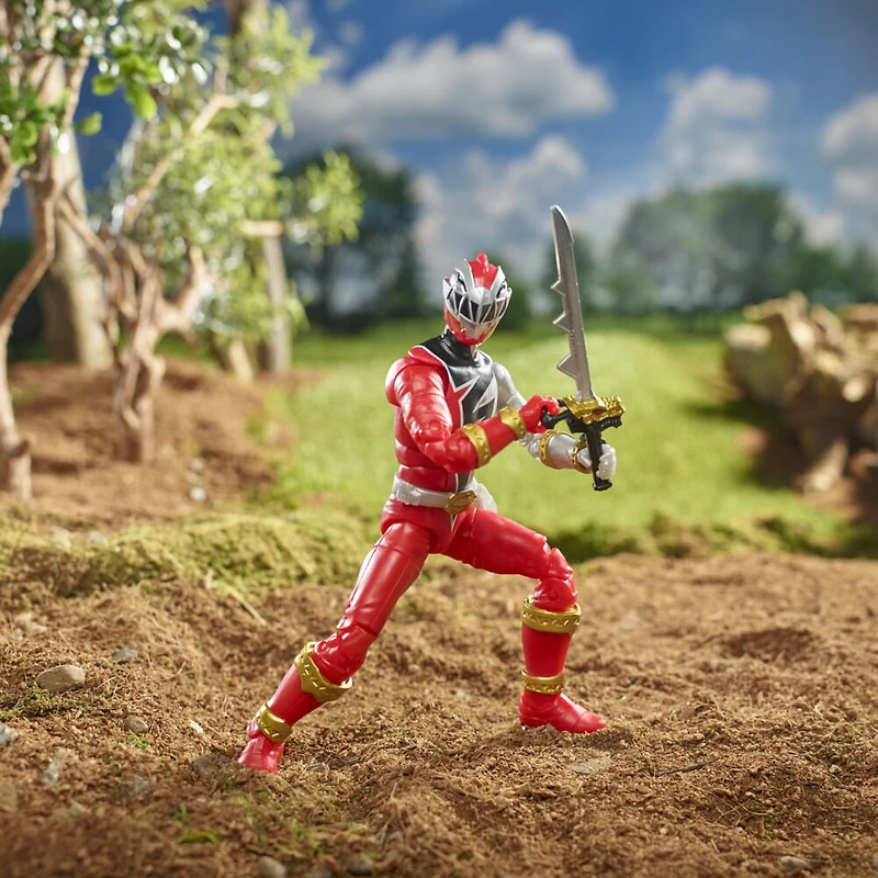 Power Rangers Lightning Collection Dino Fury, Ranger Rouge, figurine