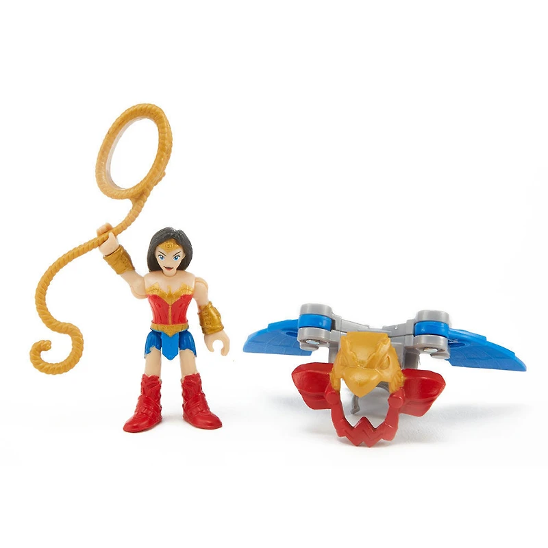 Wonder Woman Combinaison de vol DC Super Friends de Fisher-Price Imaginext - Édition anglaise