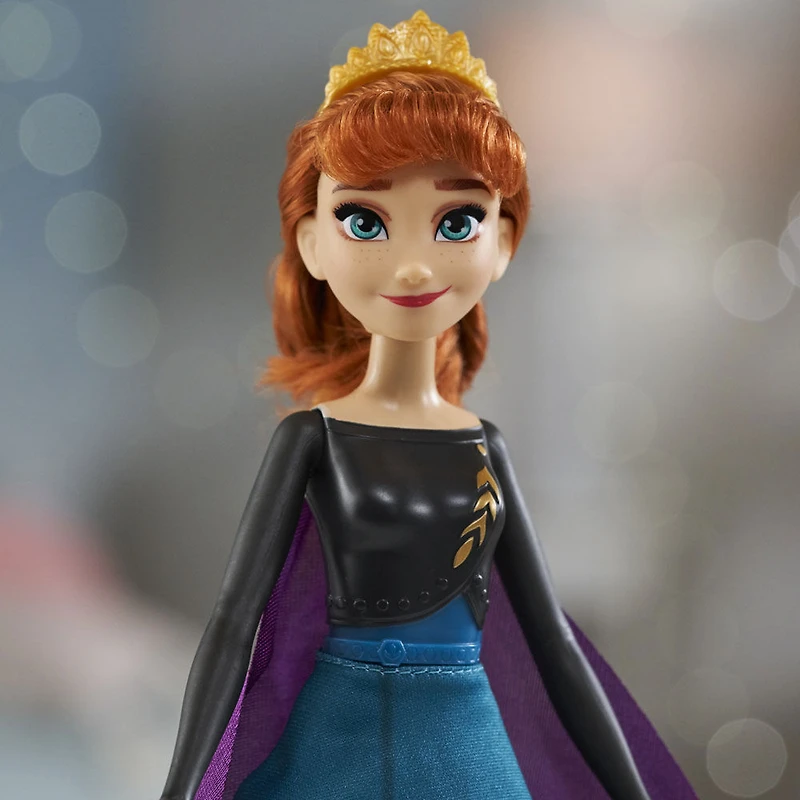 Disney's Frozen 2 Anna's Queen Transformation Fashion Doll With 2 Outfits and 2 Hair Styles