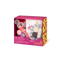Starlight Bedtime Set, Our Generation, Lampe de poche avec accessoires de soirée pyjama pour poupées de 18 po