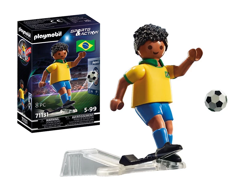 Playmobil - Joueur de football - Brésilien