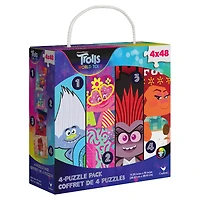 Trolls, Coffret de 4 puzzles