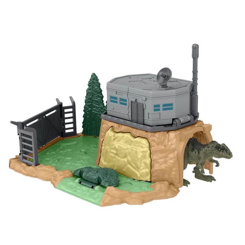 Jurassic World - Minis - Coffret de Jeu - Attaque du Dino Géant