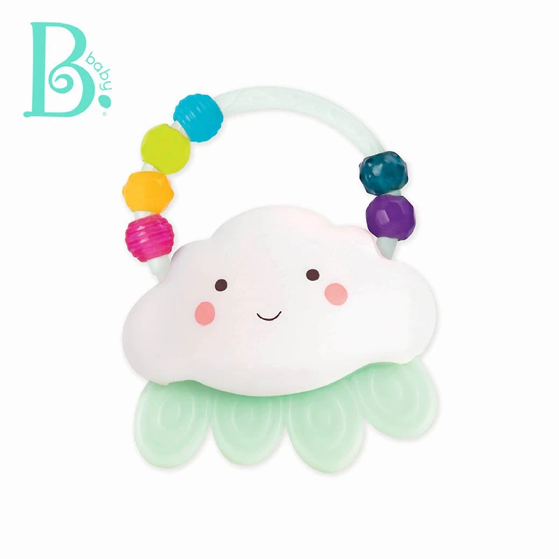 Hochet lumineux pour bébé, Rain-Glow Squeeze, B. toys