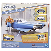 Marvel Studios The Fantastic Four Epic World of Action Hover & Cruise Fantasticar, Figure and Toy Car Set