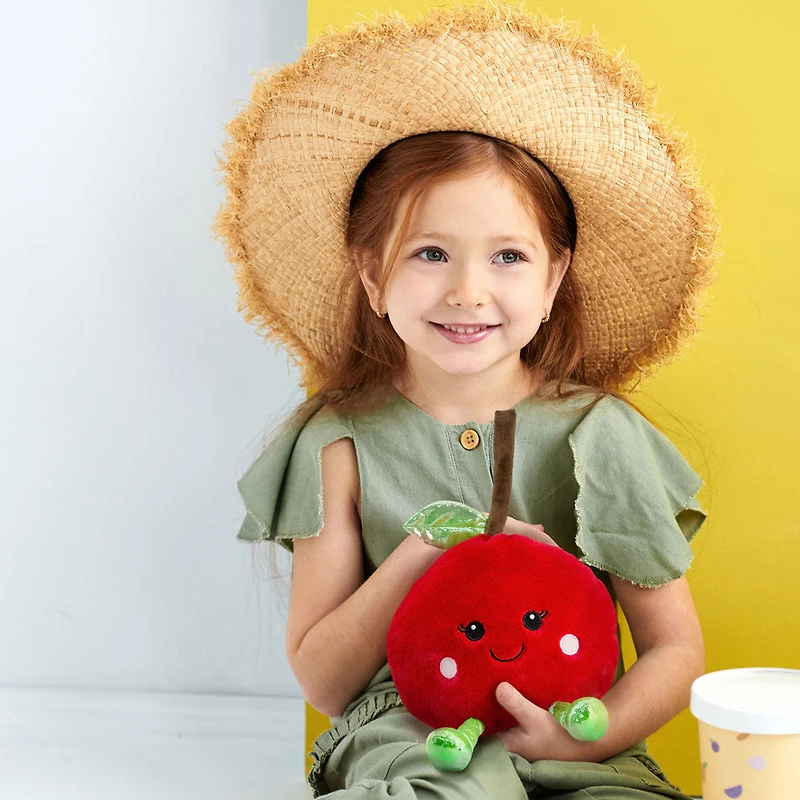 YuMe Originals - Nourriture en Peluche Cerise