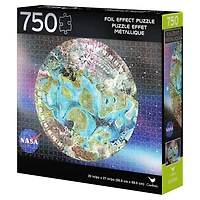 Puzzle NASA 750 pièces avec effet aluminium, aérien