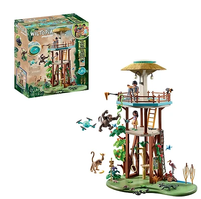Playmobil - Wiltopia - Maison familiale dans l'arbre