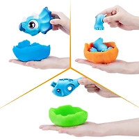 Smashers Junior Dino Dig Small Egg Triceratops (Blue)