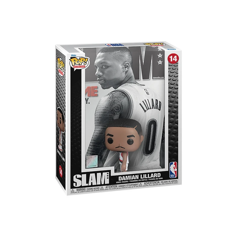 Funko POP NBA Cover: SLAM- Damian Lillard Figurine En Vinyle