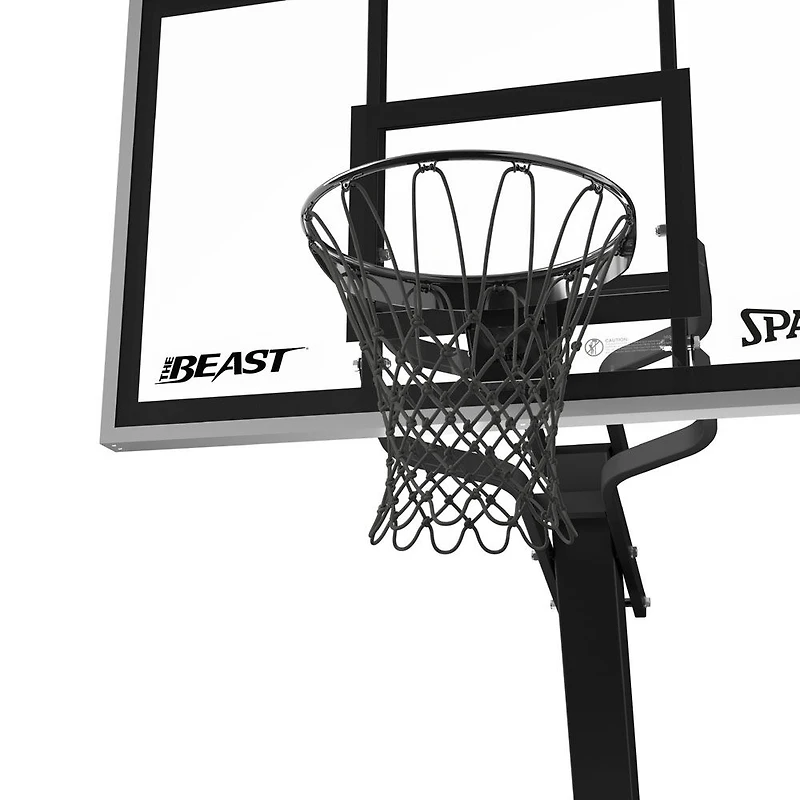 Panier portable 60'' en verre trempé  The BEAST  de SPALDING