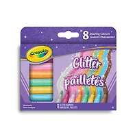 Marqueurs Crayola à paillettes, 8 pièces