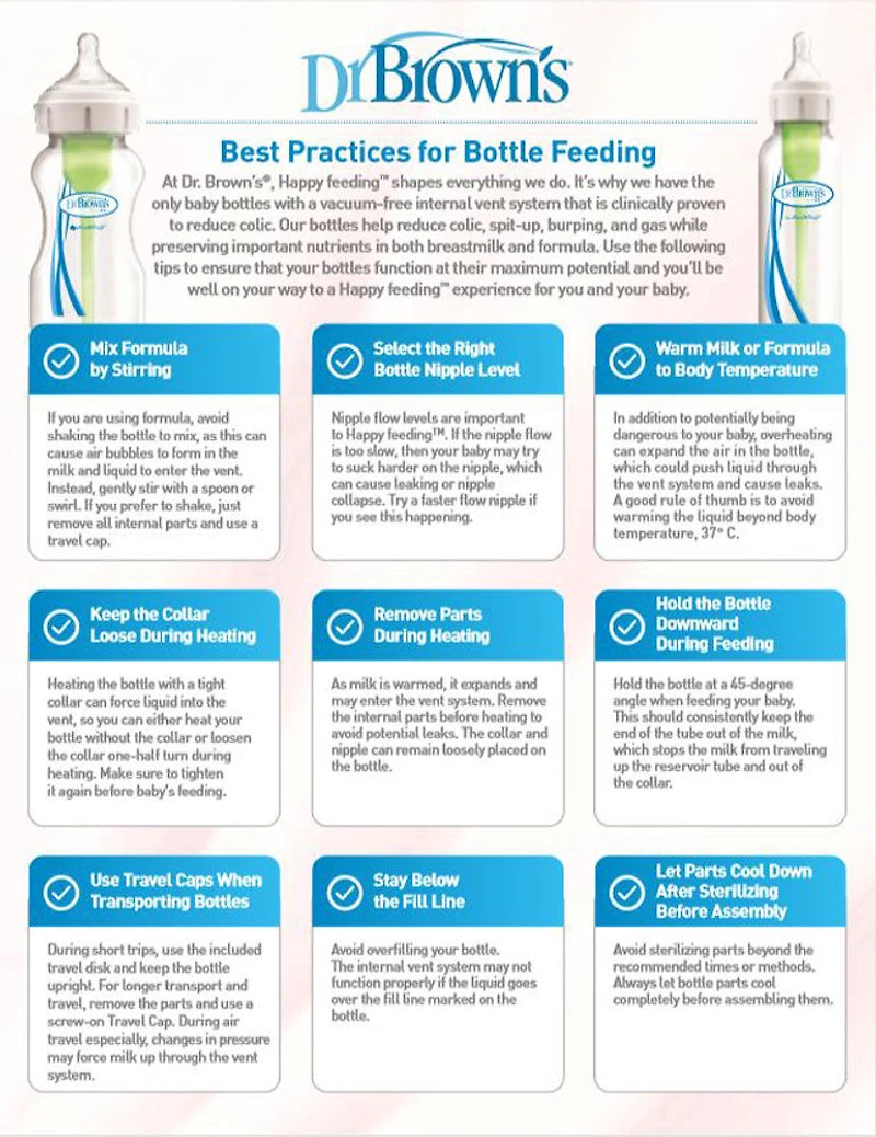 Dr. Brown's 4oz Options+ Speciality Feeding System, 2 Pack