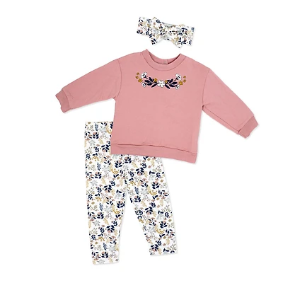 Baby Mode Ensemble 3 pièces pull oversize