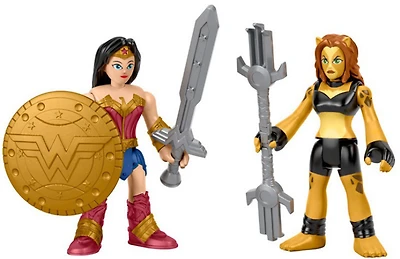 Fisher-Price - Imaginext - DC Super Friends - Wonder Woman et Guépard - Édition anglaise