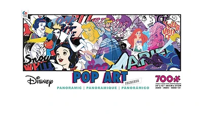 Ceaco - Disney Panoramic - Pop Art Princess - Casse-tête 700 pc