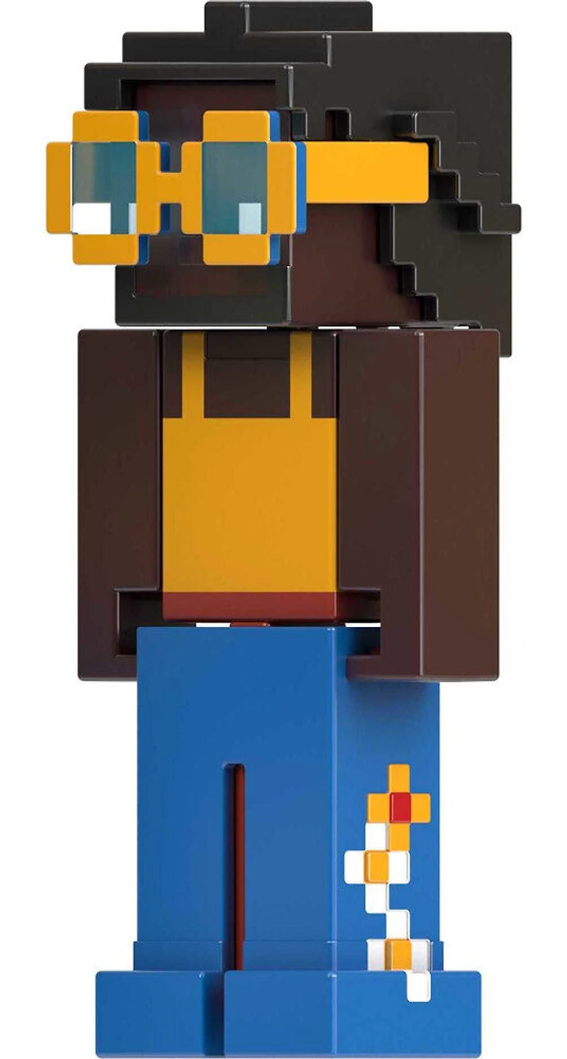 Minecraft - Série Créateur - Figurines - Pattes d'Eléphant + Chapeau Champignon