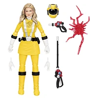 Power Rangers Lightning Collection, Ranger Jaune S.P.D., figurine articulée premium de 15 cm de collection avec accessoires