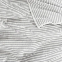 Couverture pour bébé en coton, rayures