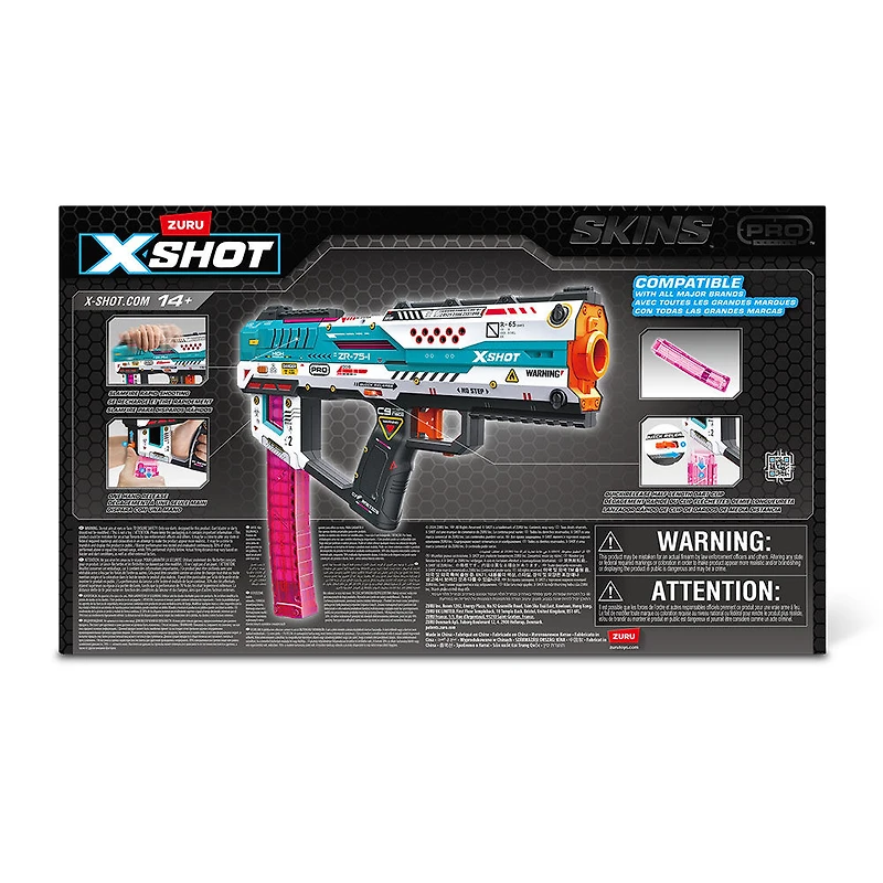 XSHOT SKINS Pro Series Fury-X by ZURU