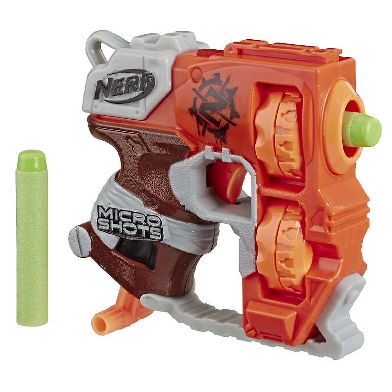Nerf Microshots Zombie Strike - Minifoudroyeur Flipfury