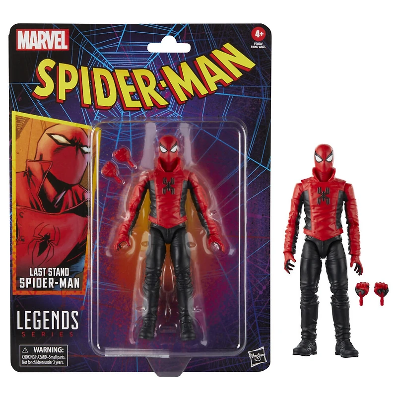 Marvel Legends Series, figurine Last Stand Spider-Man inspirée des bandes dessinées