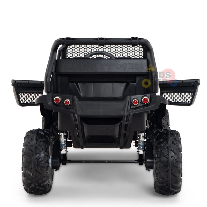 12V Mercedes Unimog 4WD MP4 Ride On - Blanc - Édition anglaise