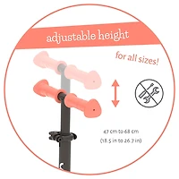 Scotti Lean-To-Steer Scooter Flamingo