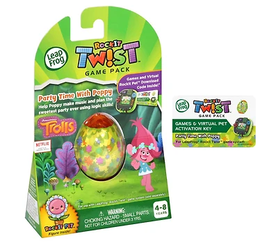 LeapFrog RockIt Twist - Jeu Trolls - La fête de Poppy - Édition anglaise
