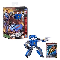 Transformers Generations War for Cybertron: Kingdom, figurine WFC-K26 Autobot Tracks classe Deluxe
