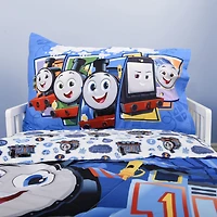 Thomas and Friends 2-Piece Toddler Bedding Set including Comforter and Pillowcase
