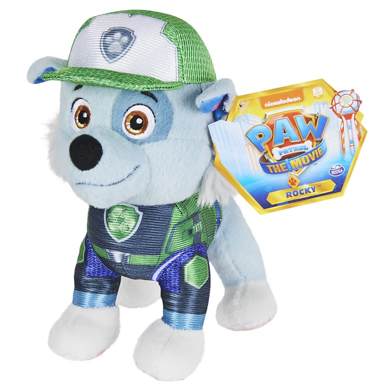 PAW Patrol, Peluche Rocky du film, 20,3 cm