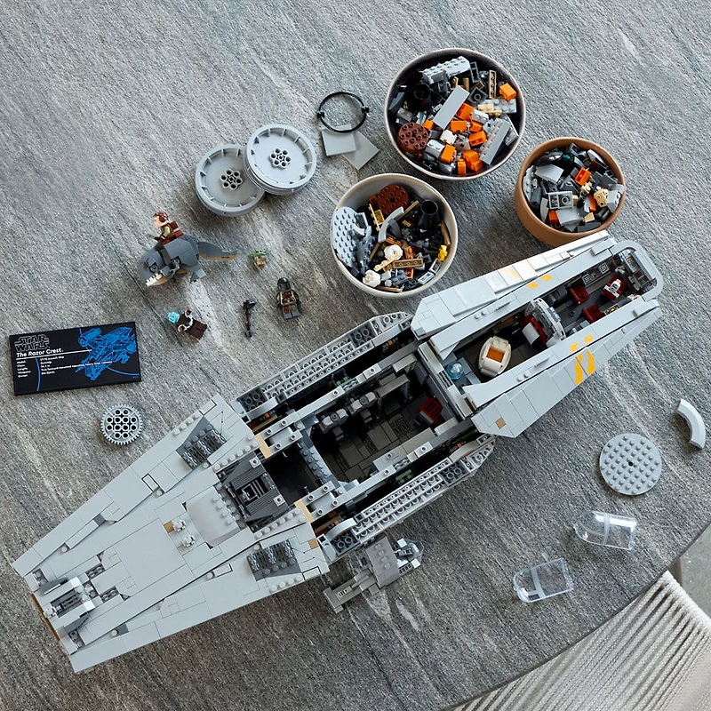 LEGO Star Wars Le Razor Crest 75331, Ensemble de construction (6 186 pièces)