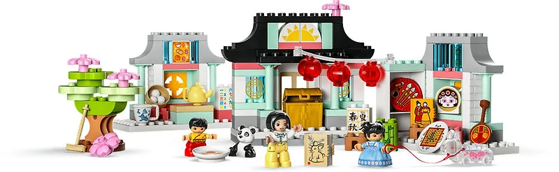 LEGO DUPLO Town Learn About Chinese Culture 10411 Building Toy Set (124 Pieces)