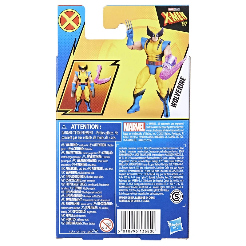 Marvel Studios X-Men Epic Hero Series, figurine articulée Wolverine de 10 cm, jouets de super-héros