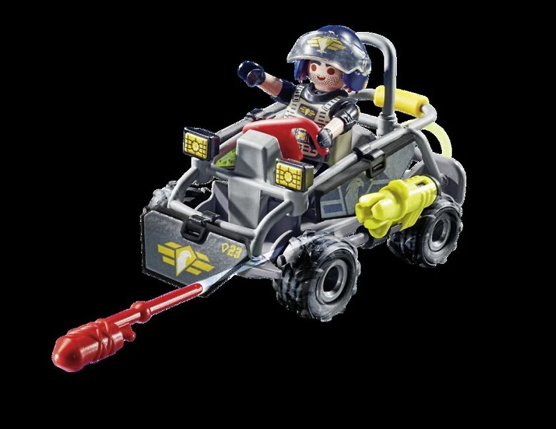 Playmobil - Tactical Police All Terrain Quad