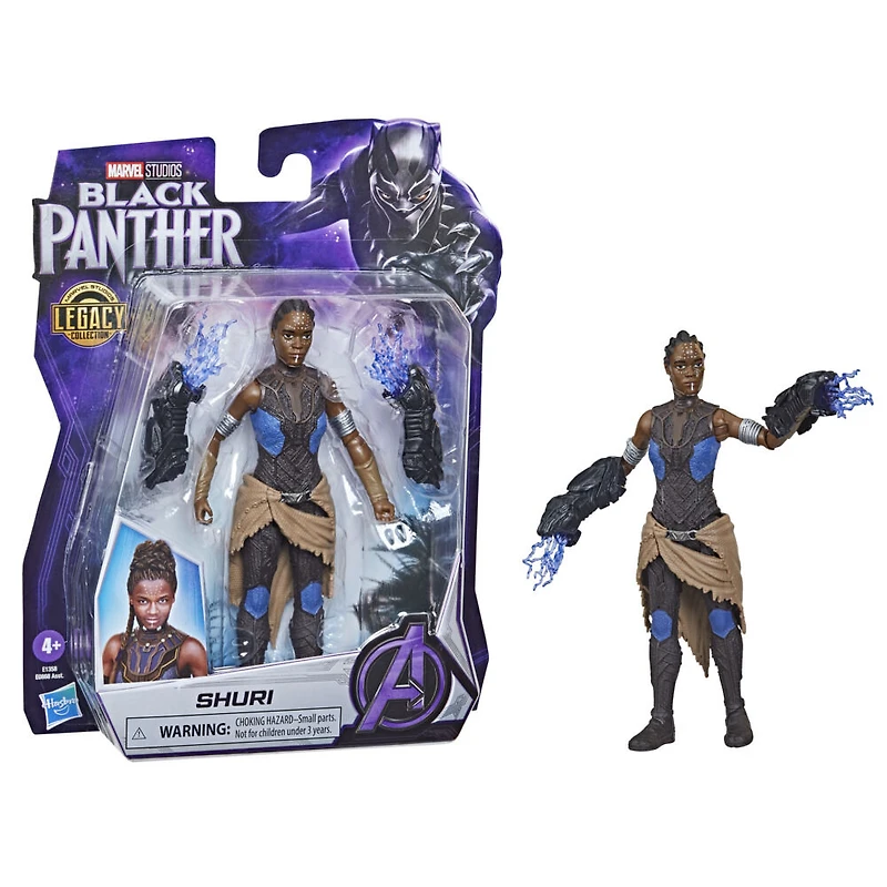 Marvel Black Panther Marvel Studios Legacy Collection Shuri, figurine à collectionner de 15 cm
