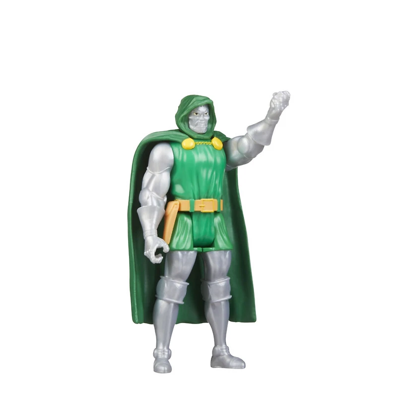 Marvel Legends Series Retro 375 Collection, figurine articulée de collection Doctor Doom de 9,5 cm