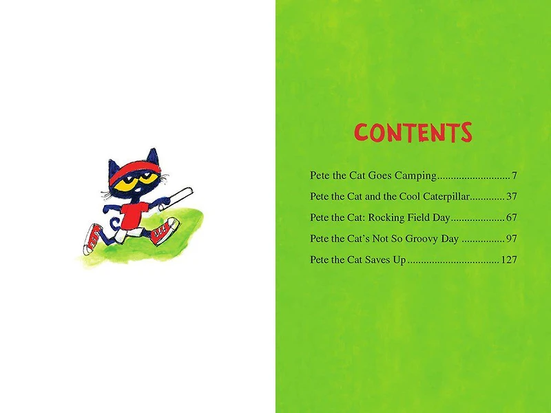 Pete the Cat: 5 Groovy Tales - Édition anglaise