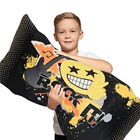 Emoji Plush Body Pillow 18"x36