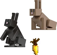 Minecraft Toys 3.25-inch Action Figures Collection, Deco Rabbit