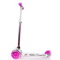 trotinette de course robuste pour enfants avec impression de licorne