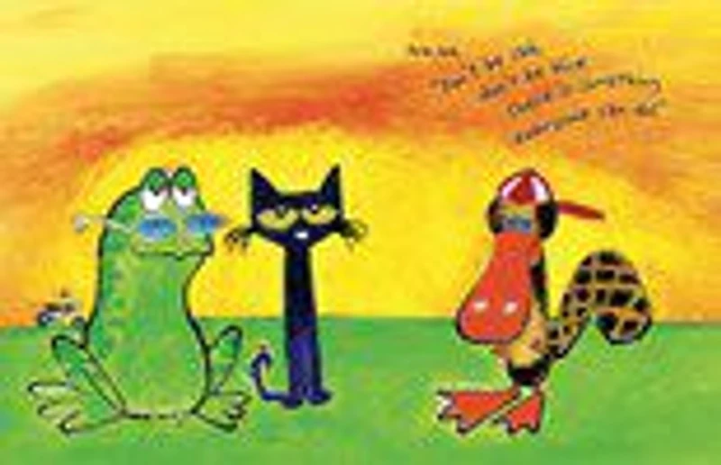 Pete the Cat and the New Guy - Édition anglaise