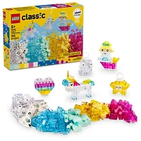 LEGO Classic Magical Transparent Box - Preschool Learning Toy for Kids 5 and Up - 11040